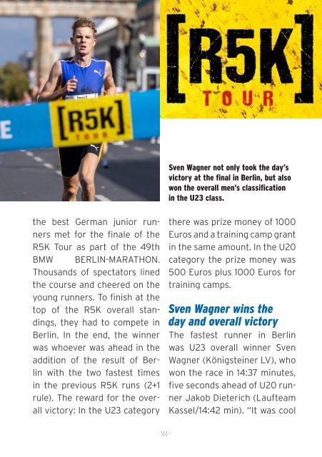 BMW BERLIN-MARATHON 2023: The Finisher Magazine