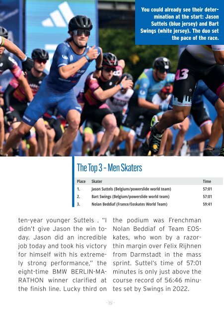 BMW BERLIN-MARATHON 2023: The Finisher Magazine