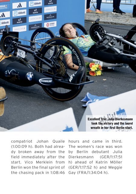 BMW BERLIN-MARATHON 2023: The Finisher Magazine