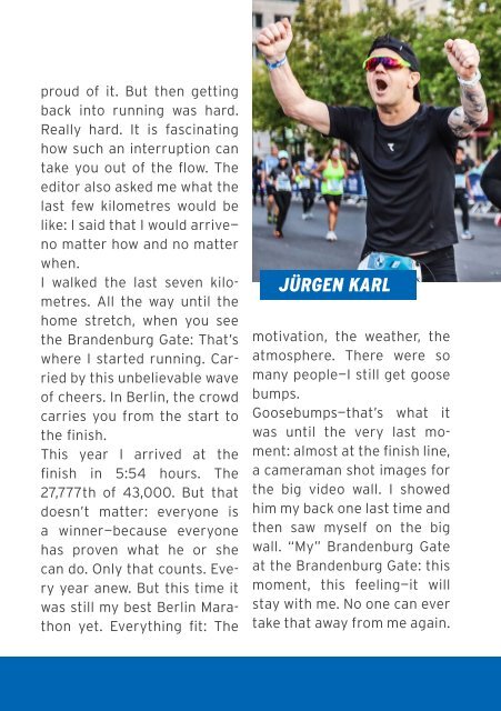 BMW BERLIN-MARATHON 2023: The Finisher Magazine