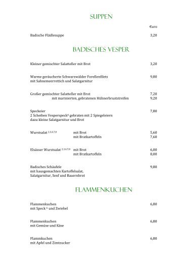 Vesper - Fleisch - Fisch