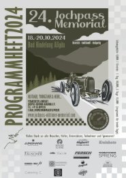 Jochpass Memorial Programmheft 2024