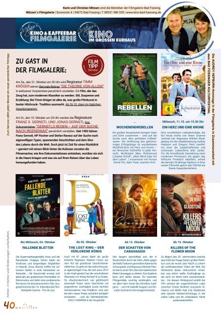 WASISTLOS Magazin Oktober 2023