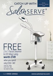 Catch Up With Salonserve Autumn Winter 2023