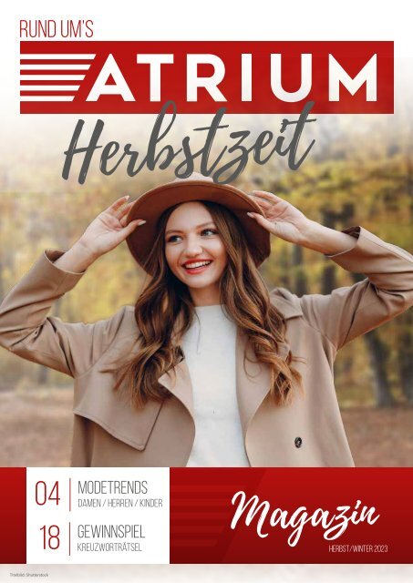 Rund um's ATRIUM MAGAZIN HERBST 2023