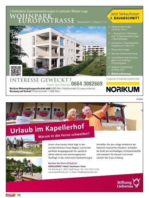 City-Magazin-Ausgabe-2023-10-Wels