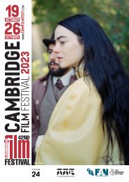 42nd Cambridge Film Festival brochure (2023)