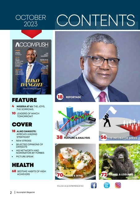 ACCOMPLISH MAGAZINE OCT 2023