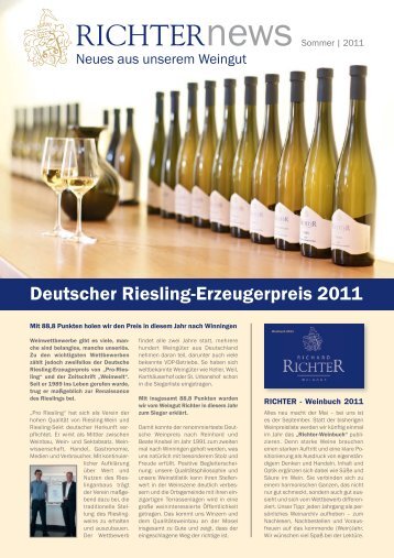 RICHTERnews - Weingut Richter