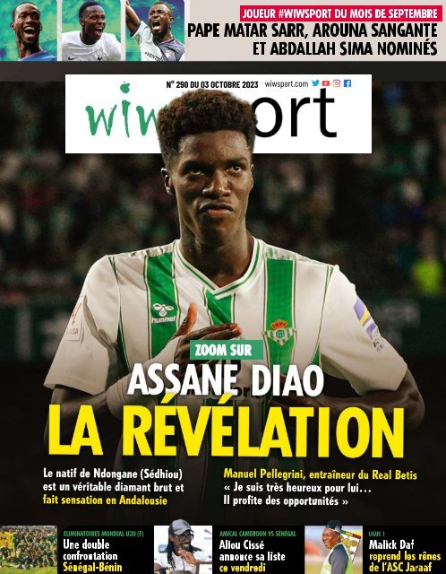 Journal wiwsport n290 - 03 octobre 2023