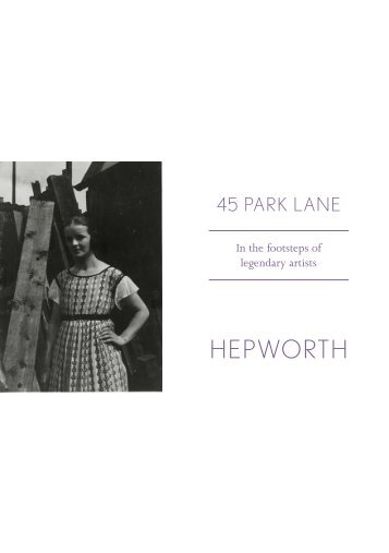 45 Park Lane Hepworth brochure