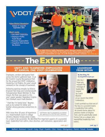 Salem - The Extra Mile - September 2023