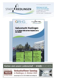 03.10.2023 Amtliches Mitteilungsblatt Riedlingen