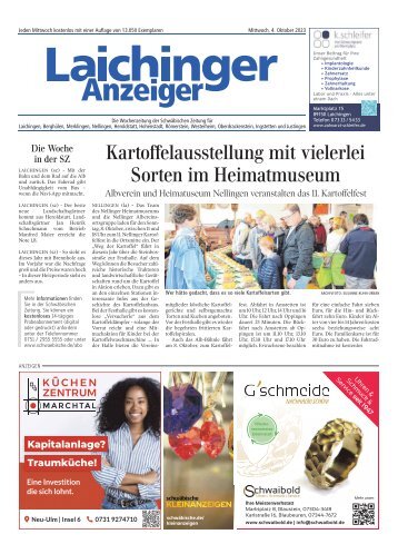 04.10.2023 Laichinger Anzeiger