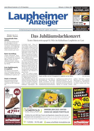 04.10.2023 Laupheimer Anzeiger