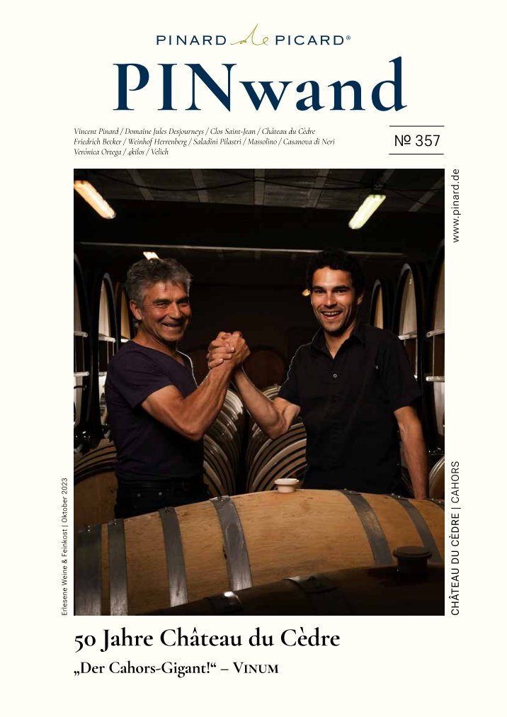 Pinard de Picard Magazine Erlesene Weine und Feinkost