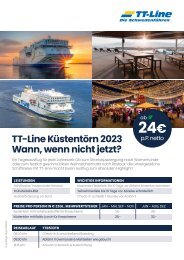 TT-Line Küstentörn 2023 / 2024