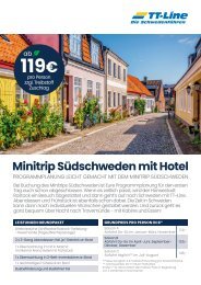 2024 TT-Line Minitrip Südschweden