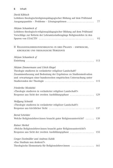 Martin Hailer | Andreas Kubik | Matthias Otte | Mirjam Schambeck sf | Bernd Schröder | Helmut Schwier (Hrsg.): Religionslehrer:in im 21. Jahrhundert (Leseprobe)