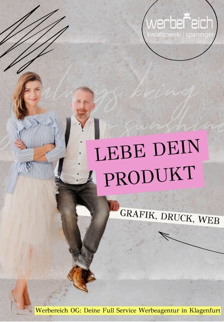 Werbeagentur Werbereich Klagenfurt Broschuere 2023