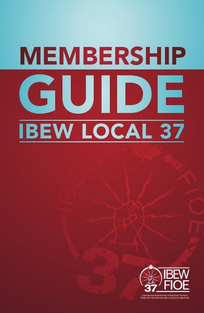 IBEW Membership Guide - Oct 2023 revision