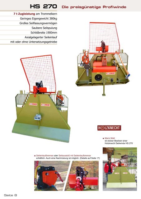 HS 250 - Holzknecht