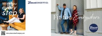 Brown's Shoe Fit October brochure