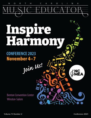 NC Music Educator Journal - Conference 2023