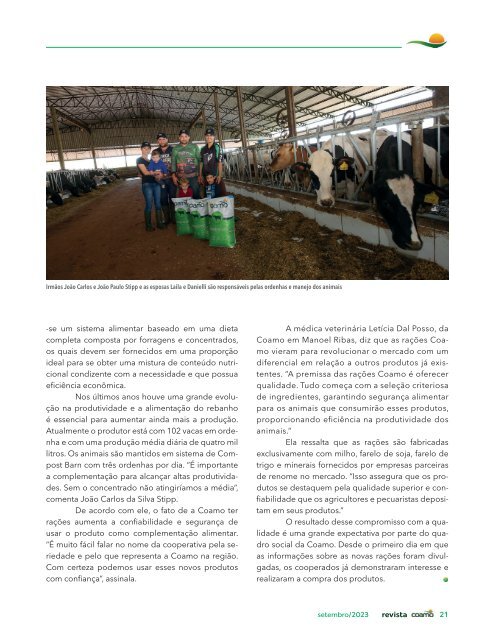 Revista Coamo Edição de Setembro de 2023