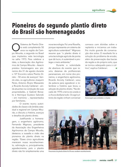 Revista Coamo Edição de Setembro de 2023