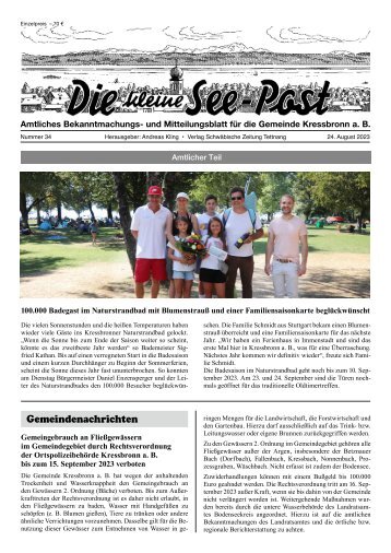 04.10.2023 Die kleine See-Post