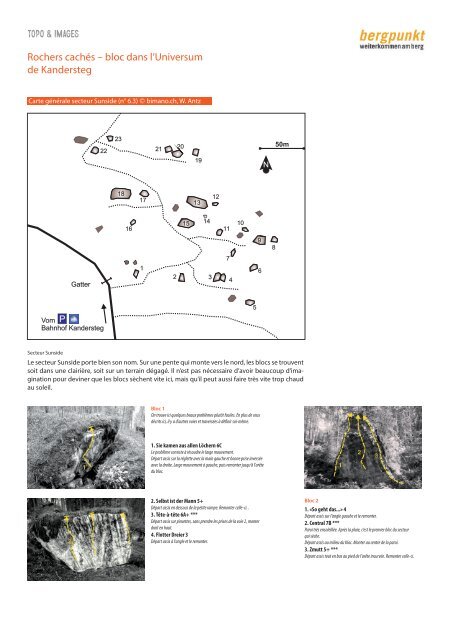 Proposition de Course 10.2023 - Rochers cachés