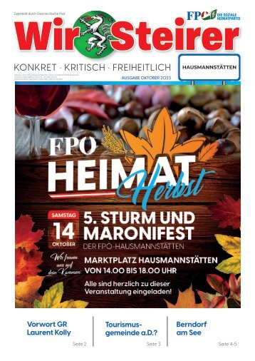 Wir Steirer - Hausmannstätten