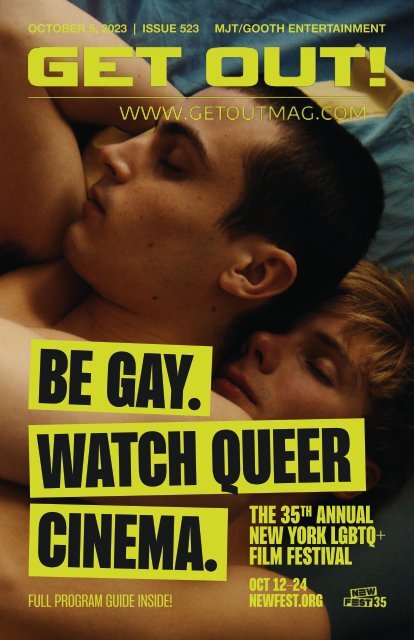 Get Out! GAY Magazine – Issue 523