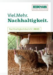 Viel.Mehr.Nachhaltigkeit - Nachhaltigkeitsbericht 2023