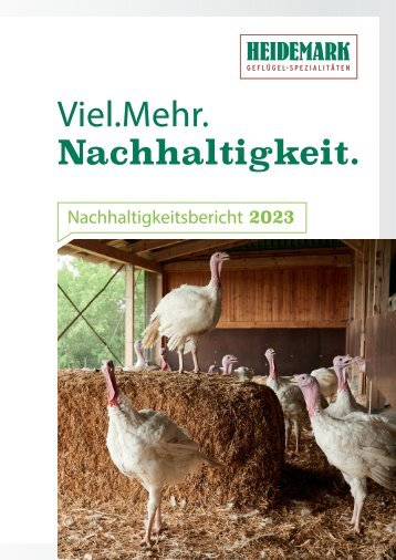 Viel.Mehr.Nachhaltigkeit - Nachhaltigkeitsbericht 2023