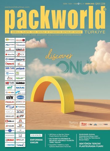 PACKWORLD TÜRKİYE DERGİSİ 226.EKİM SAYISI