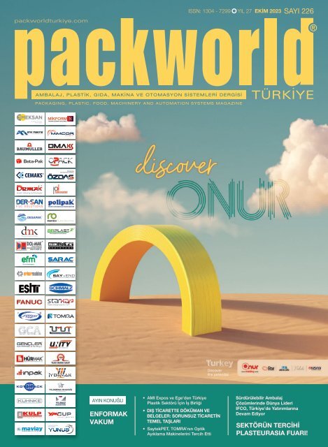 PACKWORLD TÜRKİYE DERGİSİ 226.EKİM SAYISI