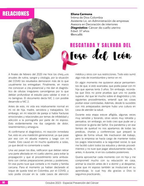 Intimas de Dios Magazine - Edición # 31