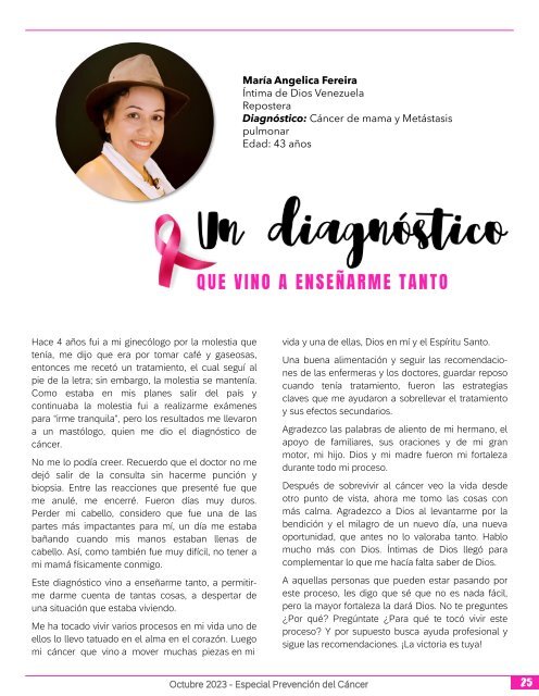 Intimas de Dios Magazine - Edición # 31