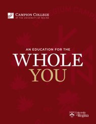 Campion College 2023-24 Viewbook