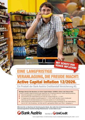 Active Capital Inflation 12/2026. - Bank Austria