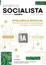 Apresentação | América Socialista - Em Defesa do Marxismo 23