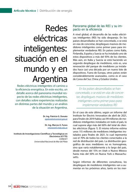 Ingeniería Eléctrica 390 | Septiembre 2023