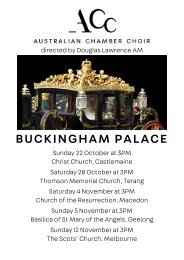 Buckingham Palace Program