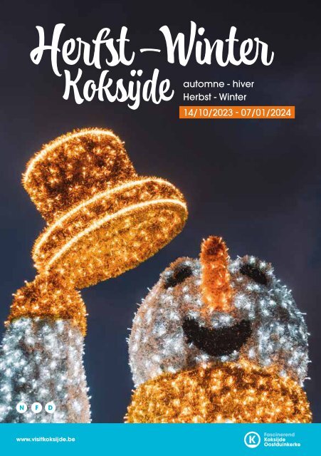 Evenementenbrochure Koksijde-Oostduinkerke herfst-winter 2023