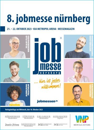 Das MesseMagazin zur jobmesse nürnberg 2023