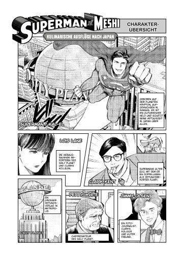 Superman vs. Meshi (Manga) 1 (Leseprobe) DSUPME001