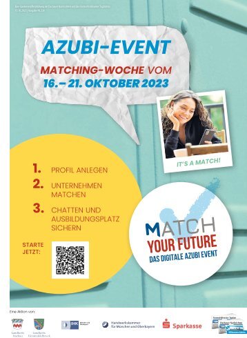 Match Your Future Fürstenfeldbruck 2023: Dein digitaler Karriere-Kompass