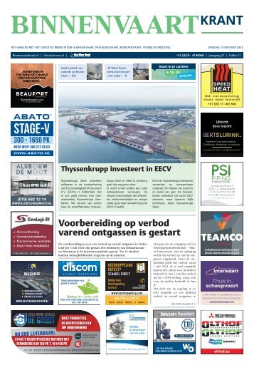 2023-21 Vaart in je Carrière